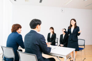 面接での自己PRのイメージ